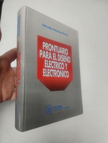 Portada del libro de Prontuario para el diseño eléctrico y electrónico