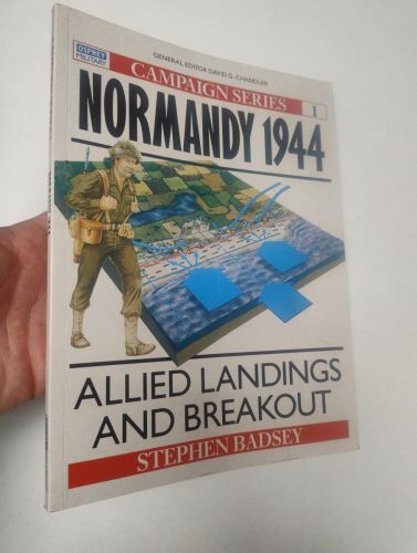 Portada del libro de Normandy 1944 Allied landings and breakout