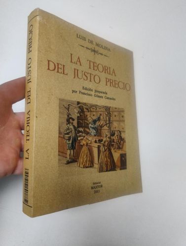 Portada del libro de La teoría del justo precio