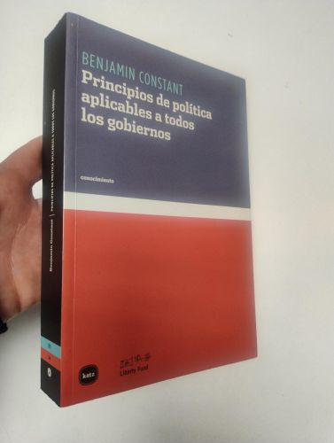 Portada del libro de Principios de política aplicables a todos los gobiernos