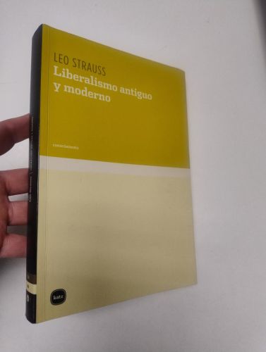 Portada del libro de Liberalismo antiguo y moderno