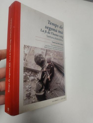 Portada del libro de Temps de segona mà. La fi de l'home roig