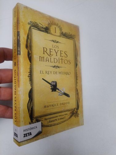 Portada del libro de El rey de hierro