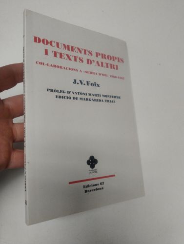 Portada del libro de Documents propis i texts d'altri