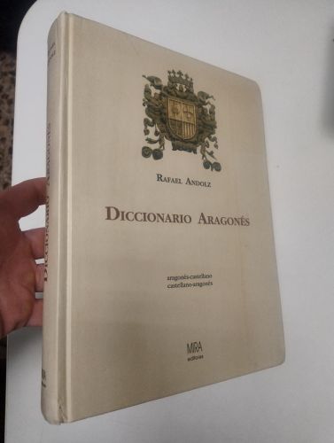 Portada del libro de Diccionario aragonés