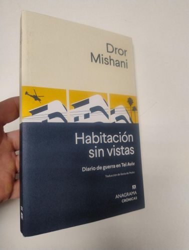 Portada del libro de Habitacion Sin Vistas. Diario de Guerra de Tel Aviv