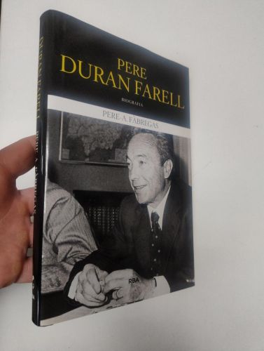 Portada del libro de Pere Duran Farell. Biografia