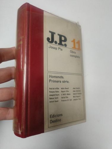 Portada del libro de Homenots. Primera sèrie (Obra completa, 11)