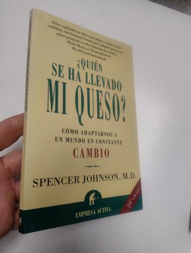 Portada del libro de ¿Quién se ha llevado mi queso?