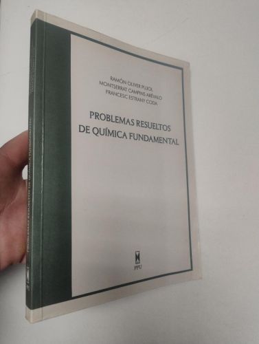 Portada del libro de Problemas resueltos de química fundamental