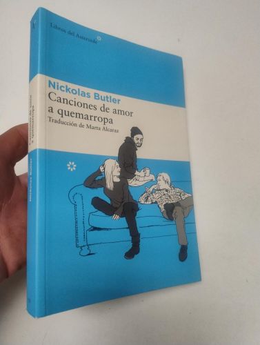 Portada del libro de Canciones de amor a quemarropa