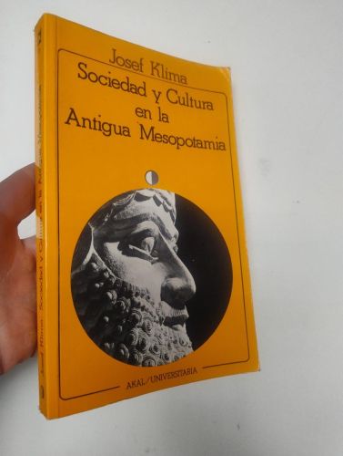 Portada del libro de Sociedad y cultura de la antigua Mesopotamia