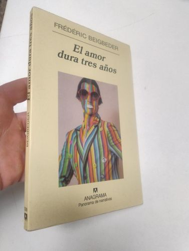 Portada del libro de El amor dura tres años