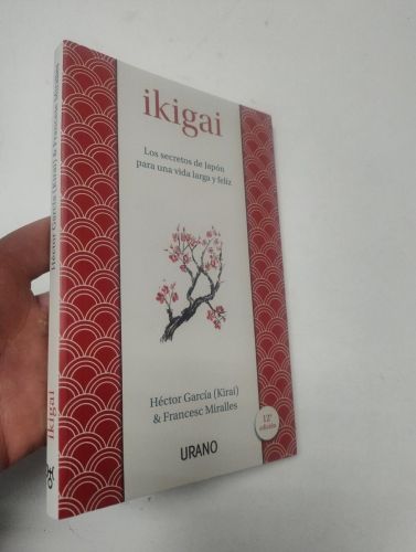 Portada del libro de Ikigai 