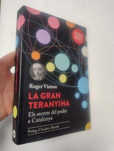Portada del libro de La gran teranyina. Els secrets del poder a Catalunya