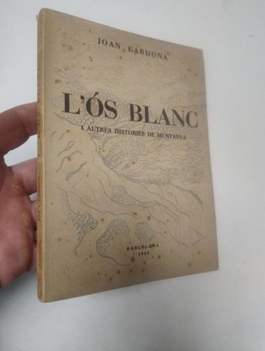 Portada del libro de L'ós blanc i altres històries de muntanya