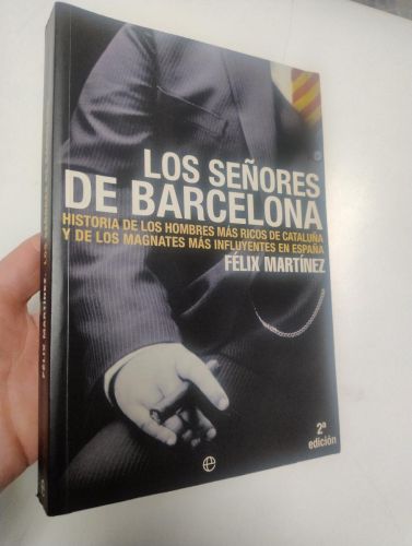 Portada del libro de Los señores de Barcelona