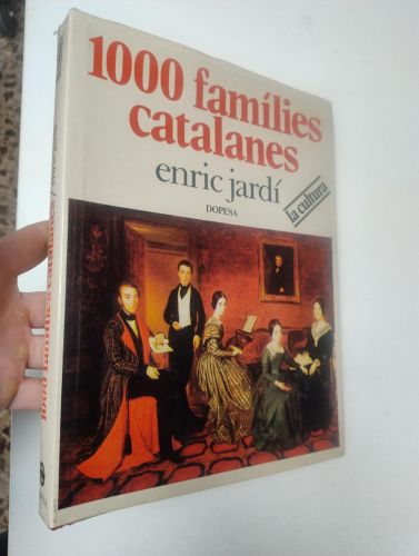 Portada del libro de 1000 famílies catalanes
