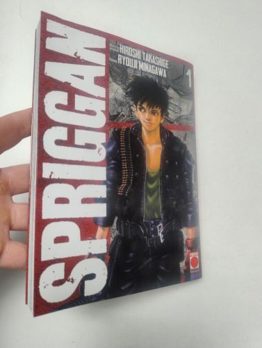 Portada del libro de SPRIGGAN 01