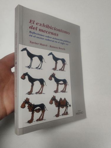 Portada del libro de El exhibicionismo del mecenas