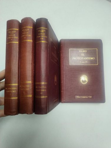 Portada del libro de El protestantismo (4 tomos)