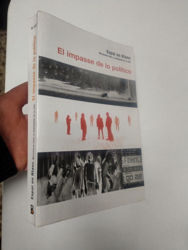 Portada del libro de El impasse de lo político