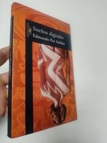 Portada del libro de Sueños digitales (Dedicado por el autor)