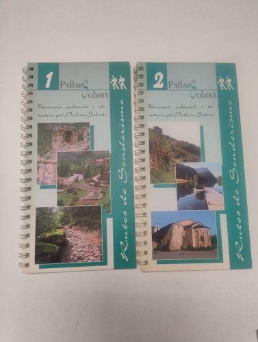 Portada del libro de Rutes de senderisme. Pallars Sobirà (2 vols.)