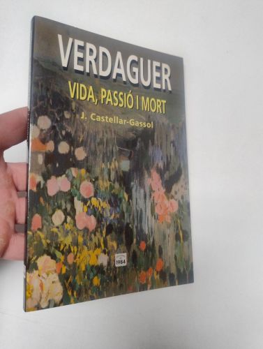 Portada del libro de Verdaguer vida, passió i mort