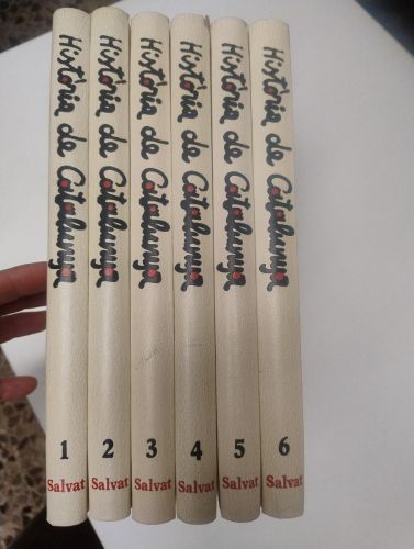 Portada del libro de Historia De Catalunya ( 6 Volums, Obra Completa ) - Diversos Autors - Salvat Editores