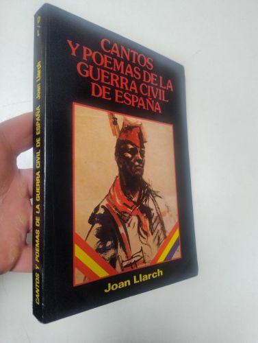 Portada del libro de Cantos y poemas de la Guerra Civil de España