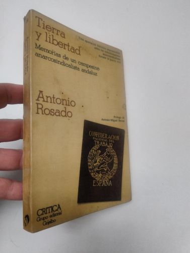 Portada del libro de Tierra y libertad