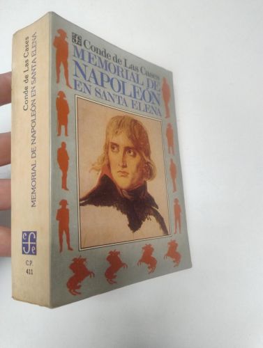Portada del libro de Memorial de Napoleón en Santa Elena