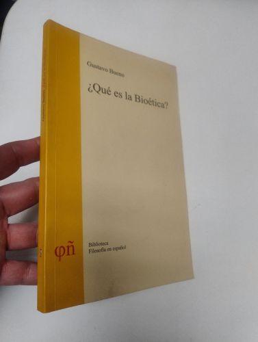 Portada del libro de ¿Qué es la Bioética?
