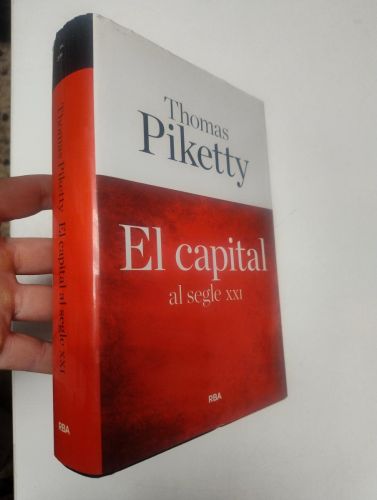 Portada del libro de El capital al segle XXI