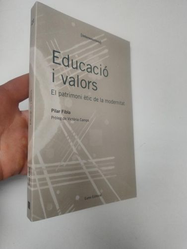 Portada del libro de Educació i valors