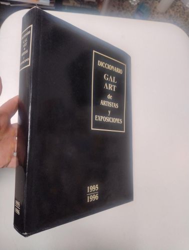 Portada del libro de Diccionario Gal Art de artistas y exposiciones, 1995-96