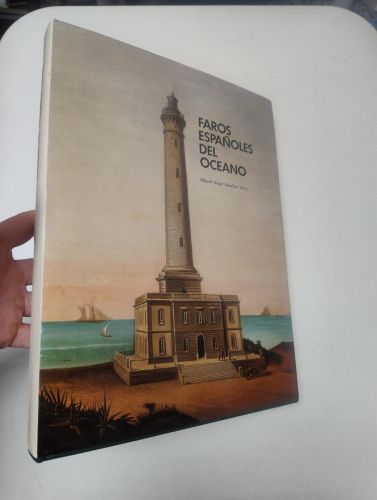 Portada del libro de Faros españoles del océano