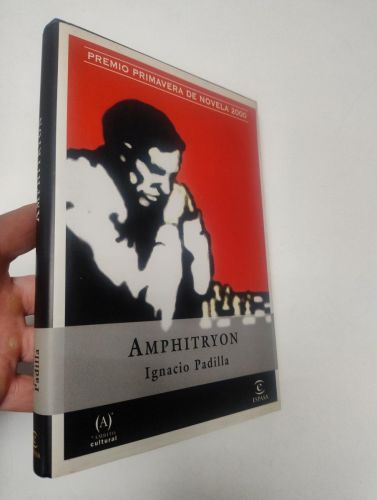 Portada del libro de Amphitryon (1ª ed. Dedicado por el autor)