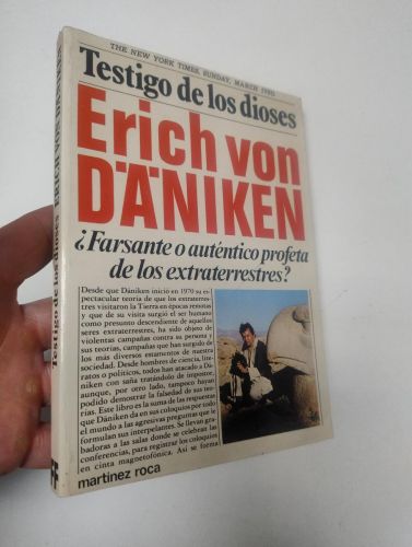 Portada del libro de Testigo de los dioses