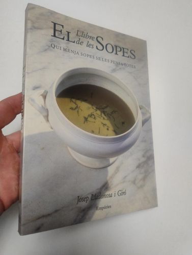 Portada del libro de El llibre de les sopes