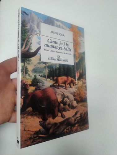 Portada del libro de Canto jo i la muntanya balla