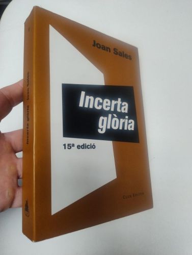 Portada del libro de Incerta glòria