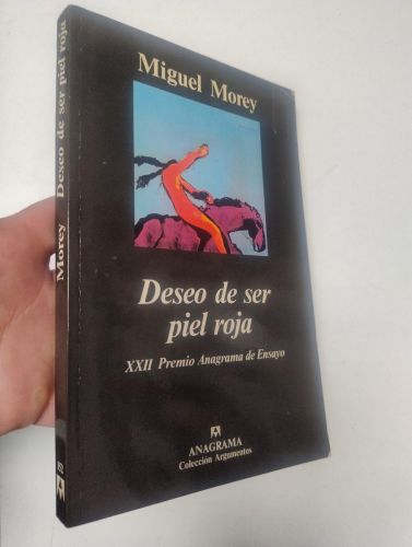 Portada del libro de Deseo de ser piel roja