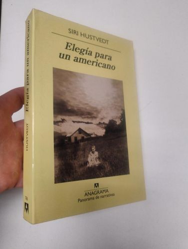Portada del libro de Elegía para un americano
