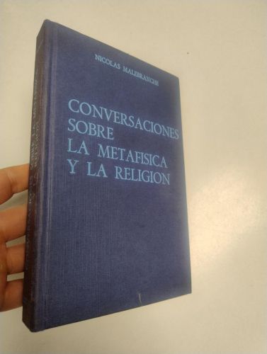 Portada del libro de Conversaciones sobre la metafísica y la religión