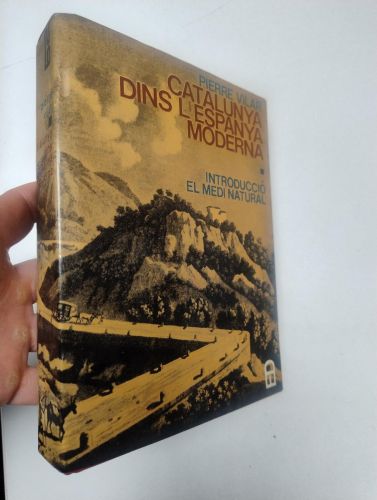 Portada del libro de Catalunya dins l'Espanya moderna. 1. Introducció al medi natural