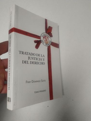 Portada del libro de Tratado de la Justicia y del Derecho. Tomo primero.