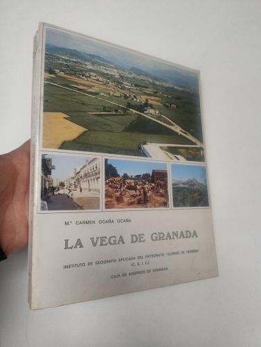 Portada del libro de La Vega de Granada