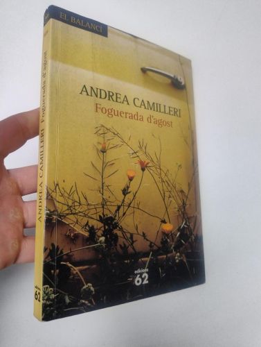 Portada del libro de Foguerada d'agost